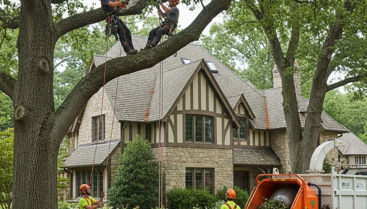 Baton Rouge, LA tree service team providing safe tree removal and trimming for local properties